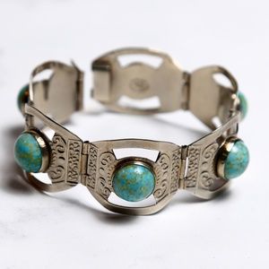Taxco Mexico Sterling Silver Bracelet